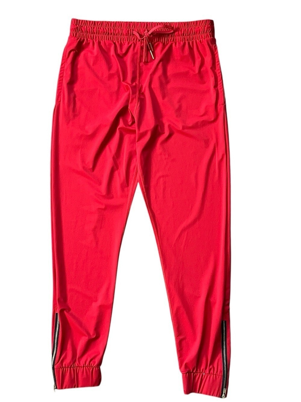 ZYIA Active Everywhere Zipper High Waist Lightweight Nylon Joggers XS